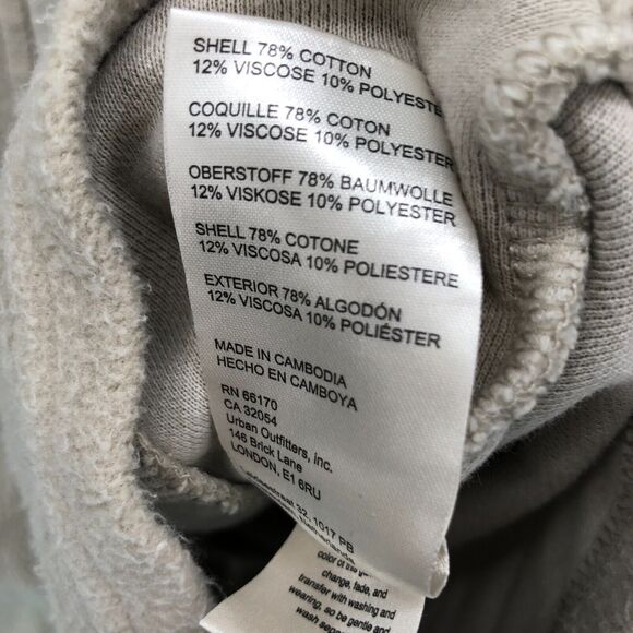 NEW Free People Ruby Jacket Shacket Shirt Jacket Sz S Stone Distressed Ovresized - Picture 9 of 10